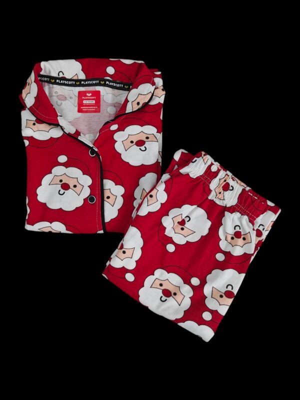 UNISEX KIDS NIGHT SUIT - SANTAS