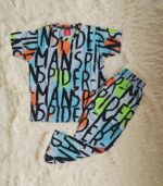 Unisex Co-Ord Pant Set - Spider Letters