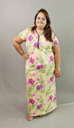 Night Gown / Nighty - Neon Floral