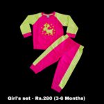 Baby Girls Pant Set - (3-6 Months) - 04