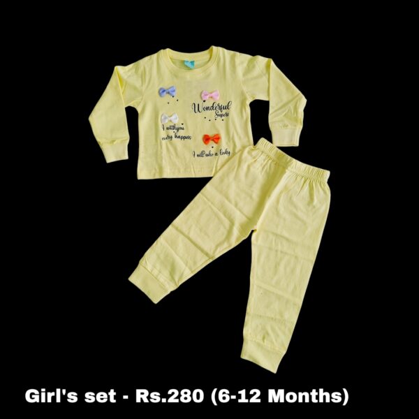 Baby Girls Pant Set - (6-12 Months) - 03