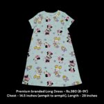 Premium Branded Long Dress - (8-9Y) -03