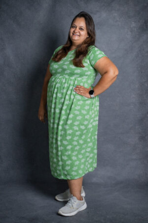 All Day Comfy Wear (NonFeeding) - Green Elephants