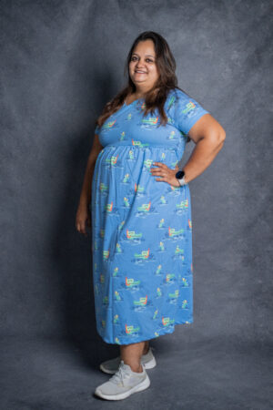 All Day Comfy Wear (NonFeeding) - Blue Crocs