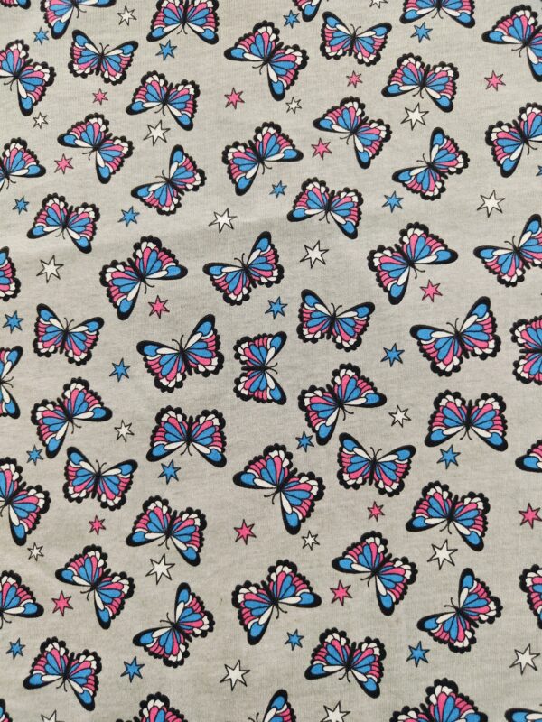 PLUS SIZE Comfy Wear (NonFeeding) - Grey Butterflies