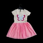 Fancy Net Frock - Butterfly