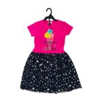 Fancy Net Frock - IceCream