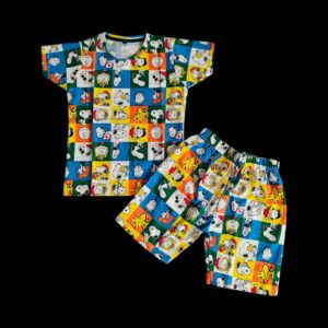 Gocasuals Brand Unisex Short Set - Snoopies