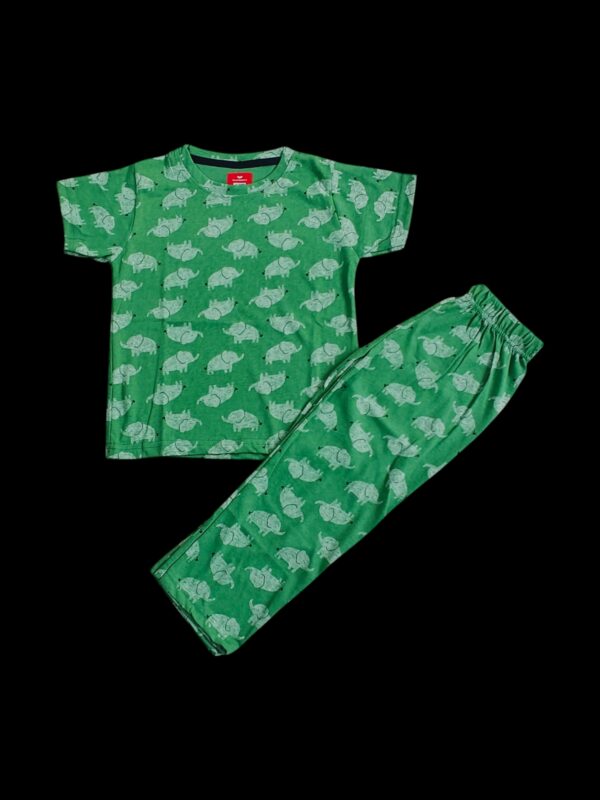 Unisex Co-Ord Pant Set - Elephants