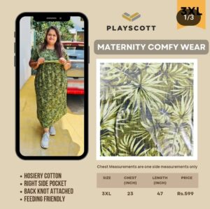 Maternity Comfy Wear - Grass Green