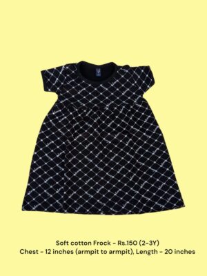 Soft Cotton Frock (2-3 Years) - 10