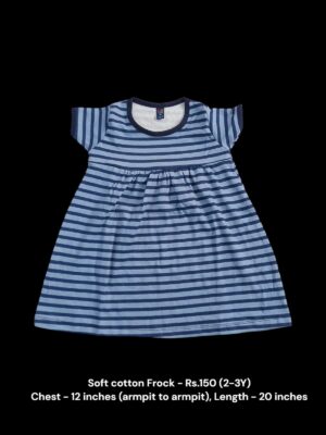 Soft Cotton Frock (2-3 Years) - 09
