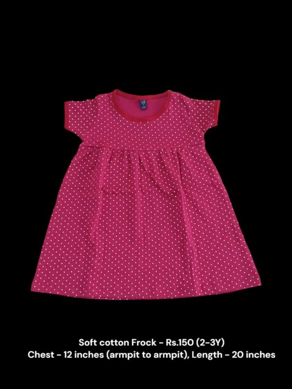 Soft Cotton Frock (2-3 Years) - 08