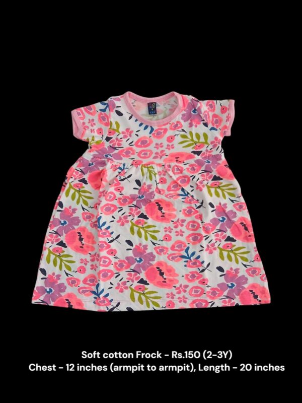 Soft Cotton Frock (2-3 Years) - 07