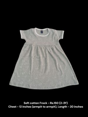 Soft Cotton Frock (2-3 Years) - 06