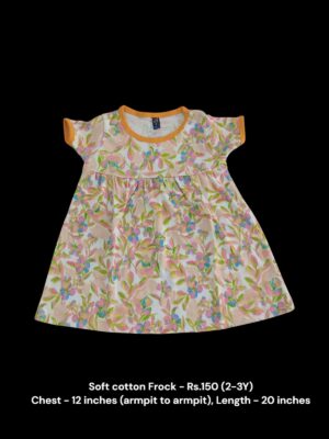 Soft Cotton Frock (2-3 Years) - 05