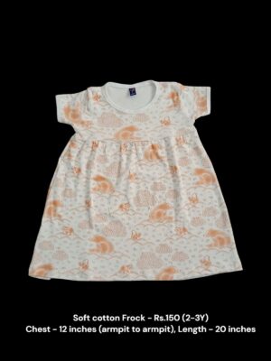 Soft Cotton Frock (2-3 Years) - 02