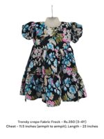 Trendy Crepe Frocks (3-4Y) - 02