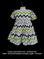 Trendy Crepe Frocks (4-5Y) - 03
