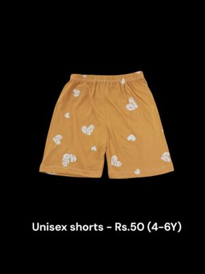 Unisex Shorts (4-6Y) - Pack of 1 Shorts - 02