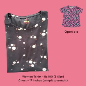 Women T Shirt (S Size) - 01