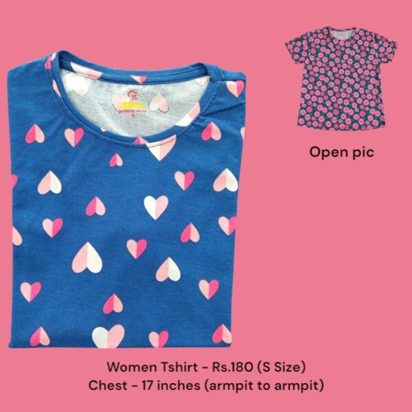 Women T Shirt (S Size) - 05