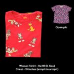 Women T Shirt (L Size) - 05
