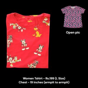 Women T Shirt (L Size) - 05