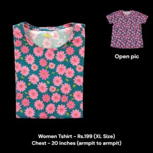 Women T Shirt (XL Size) - 07