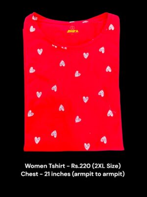 Women T Shirt (2XL Size) - 08