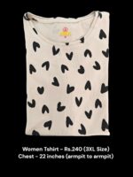 Women T Shirt (3XL Size) - 04