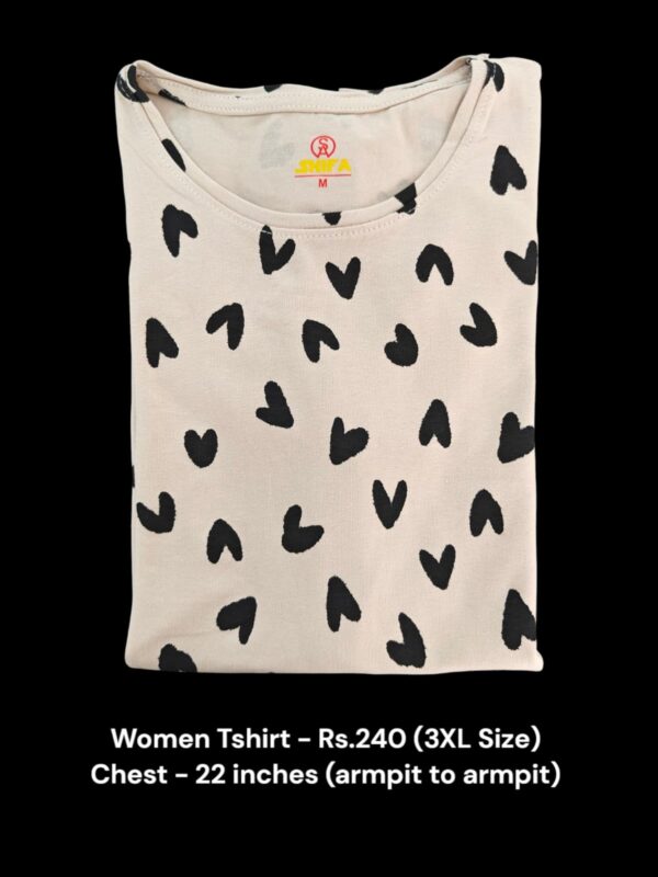 Women T Shirt (3XL Size) - 04
