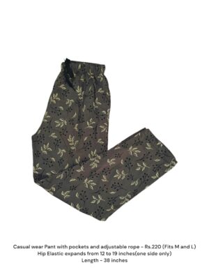Women's Full Pant (M/L Size) - 14