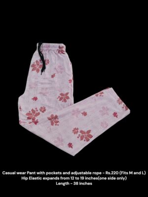 Women's Full Pant (M/L Size) - 12
