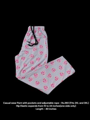 Women's Full Pant (2XL/3XL Size) - 07