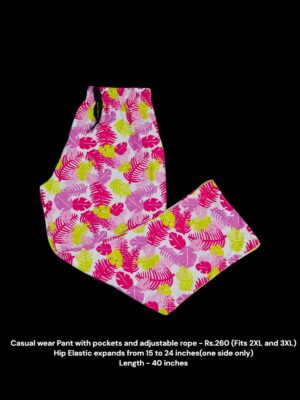 Women's Full Pant (2XL/3XL Size) - 06