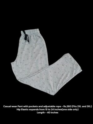 Women's Full Pant (2XL/3XL Size) - 01