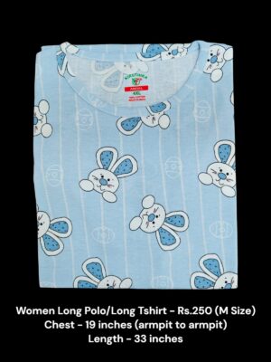Women's Long Polo/T-shirt (M Size) - 10