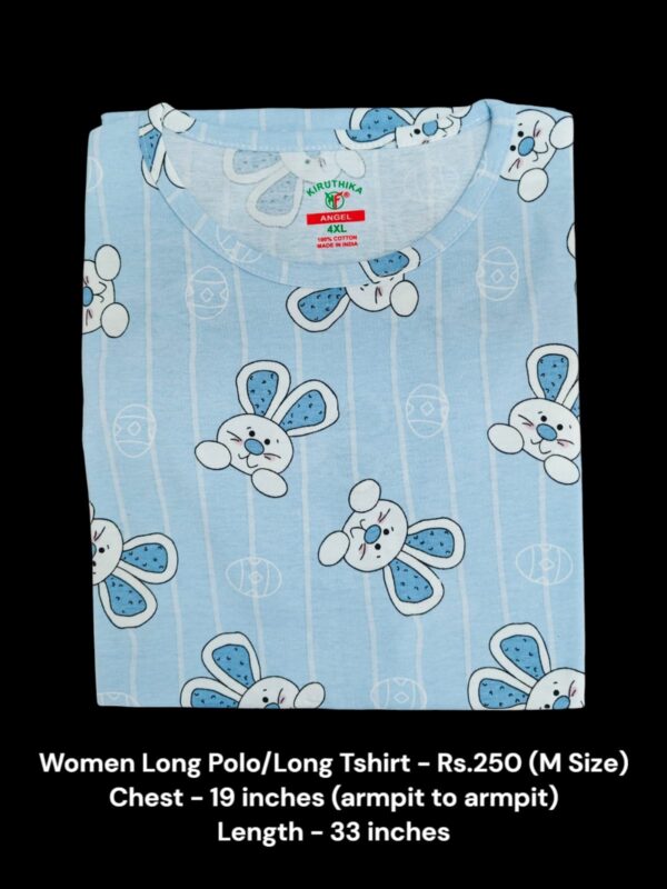 Women's Long Polo/T-shirt (M Size) - 10