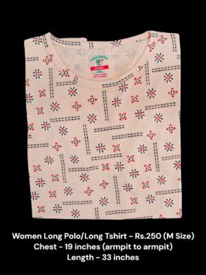 Women's Long Polo/T-shirt (M Size) - 09