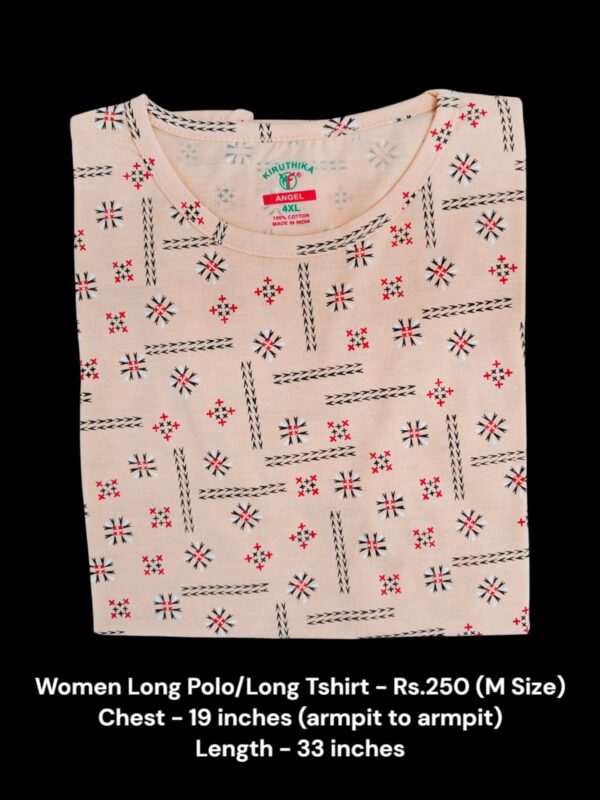 Women's Long Polo/T-shirt (M Size) - 09