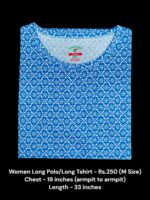 Women's Long Polo/T-shirt (M Size) - 08