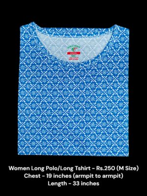 Women's Long Polo/T-shirt (M Size) - 08