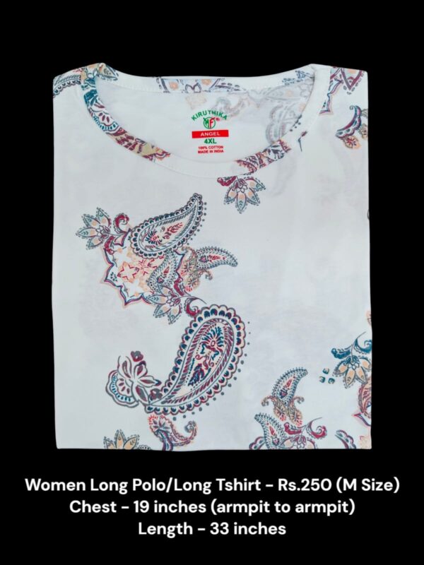 Women's Long Polo/T-shirt (M Size) - 07