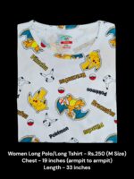 Women's Long Polo/T-shirt (M Size) - 05
