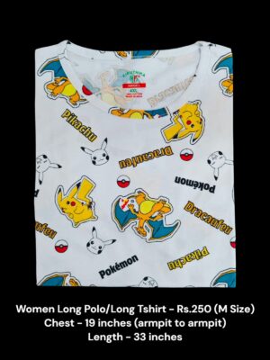 Women's Long Polo/T-shirt (M Size) - 05