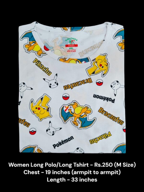 Women's Long Polo/T-shirt (M Size) - 05