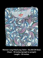Women's Long Polo/T-shirt (M Size) - 04