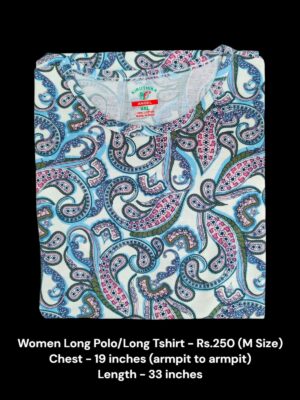 Women's Long Polo/T-shirt (M Size) - 04