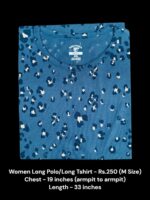 Women's Long Polo/T-shirt (M Size) - 01